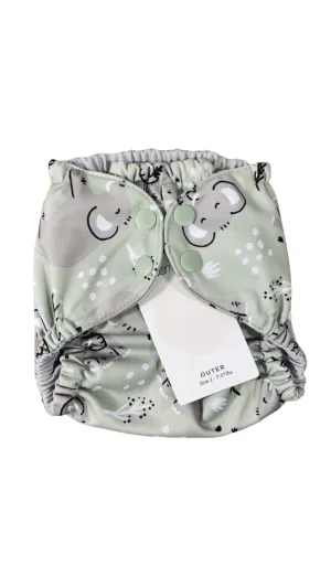 Esembly Outer, Elephants, Size 1, 1 Pack