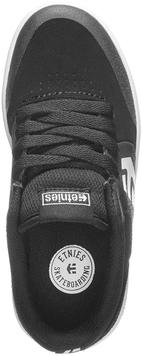 Etnies Marana Kids Skate Shoes - Black/Gum/White