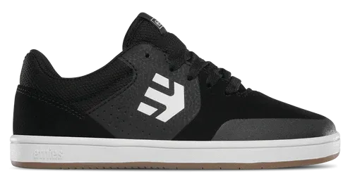 Etnies Marana Kids Skate Shoes - Black/Gum/White
