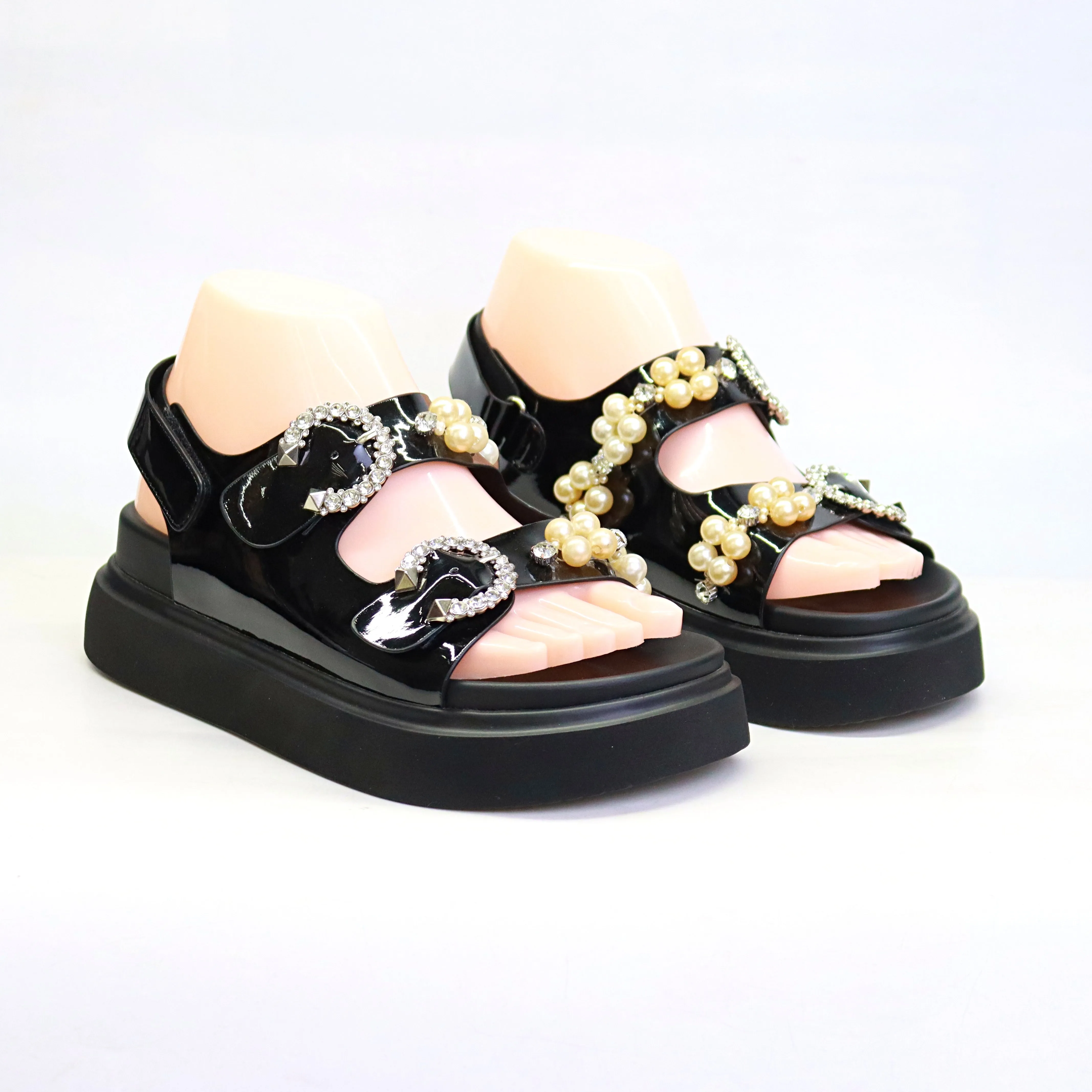 Fancy wedge sandals Vol 1