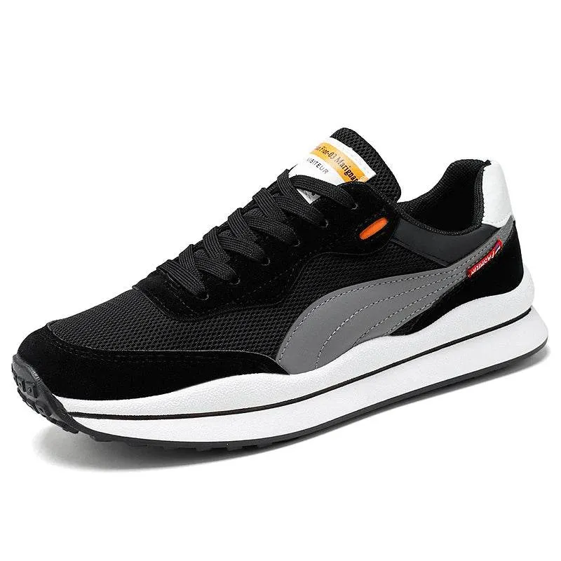 Fashion Trend Men Sneakers Breathable Mesh Running Shoes Men Comfortable Mens Gym Trainer Outdoor Athletic Shoes Tenis Masculino
