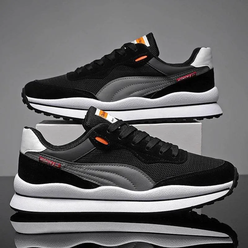 Fashion Trend Men Sneakers Breathable Mesh Running Shoes Men Comfortable Mens Gym Trainer Outdoor Athletic Shoes Tenis Masculino