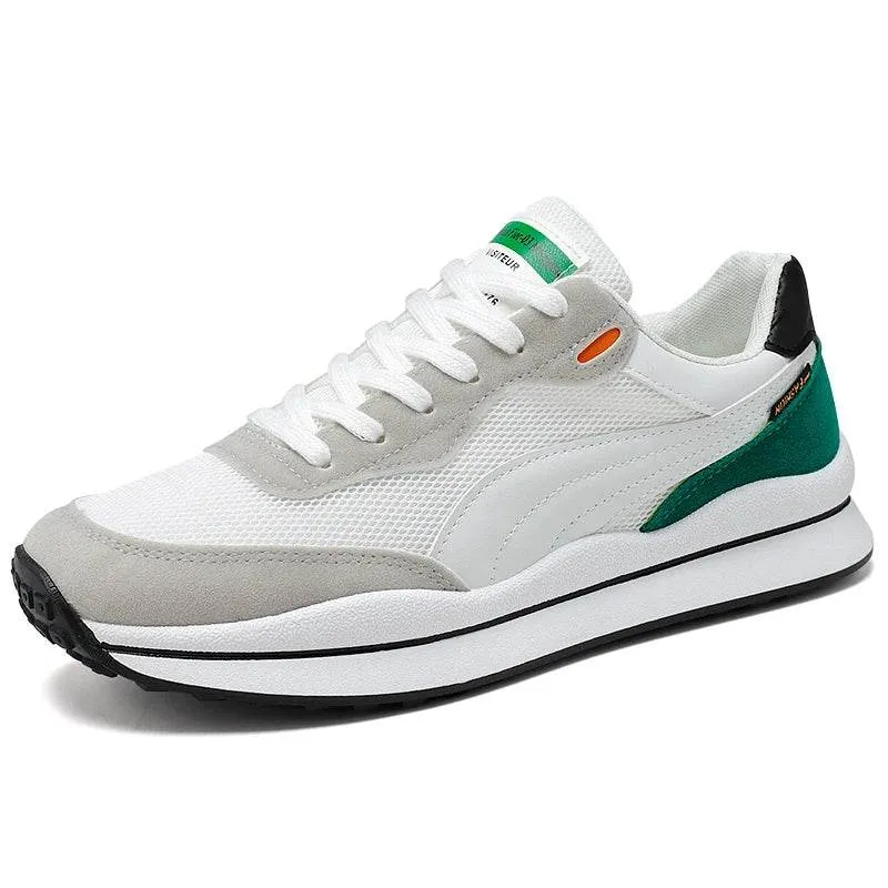 Fashion Trend Men Sneakers Breathable Mesh Running Shoes Men Comfortable Mens Gym Trainer Outdoor Athletic Shoes Tenis Masculino