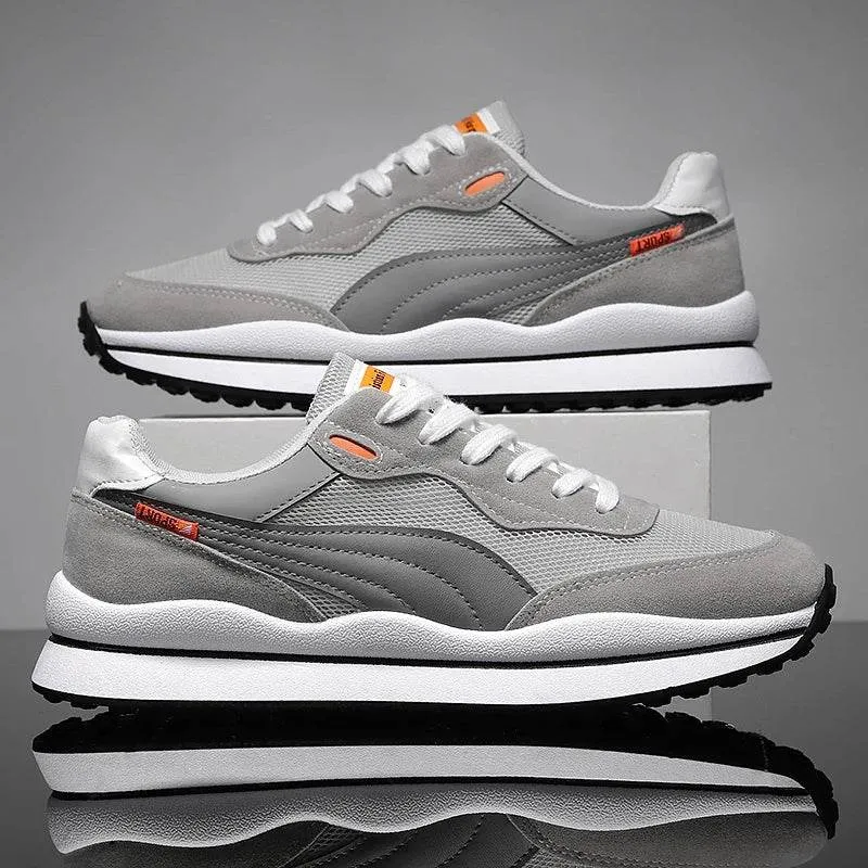 Fashion Trend Men Sneakers Breathable Mesh Running Shoes Men Comfortable Mens Gym Trainer Outdoor Athletic Shoes Tenis Masculino