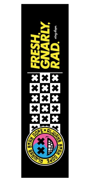 F.G.R. GRIPTAPE BLK/YELLOW