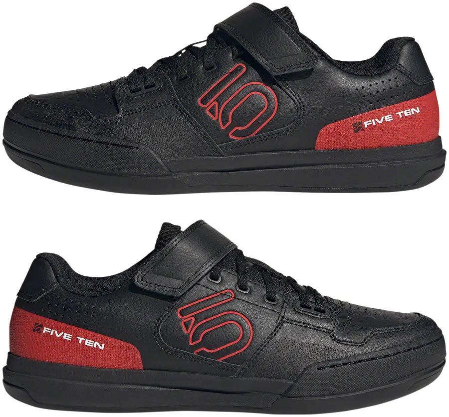 Five Ten Hellcat Mountain Clipless Shoes - Mens Core BLK/Red/FTWR White 10