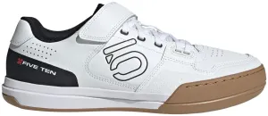 Five Ten Hellcat Mountain Clipless Shoes - Mens FTWR White/Core BLK/Red 10