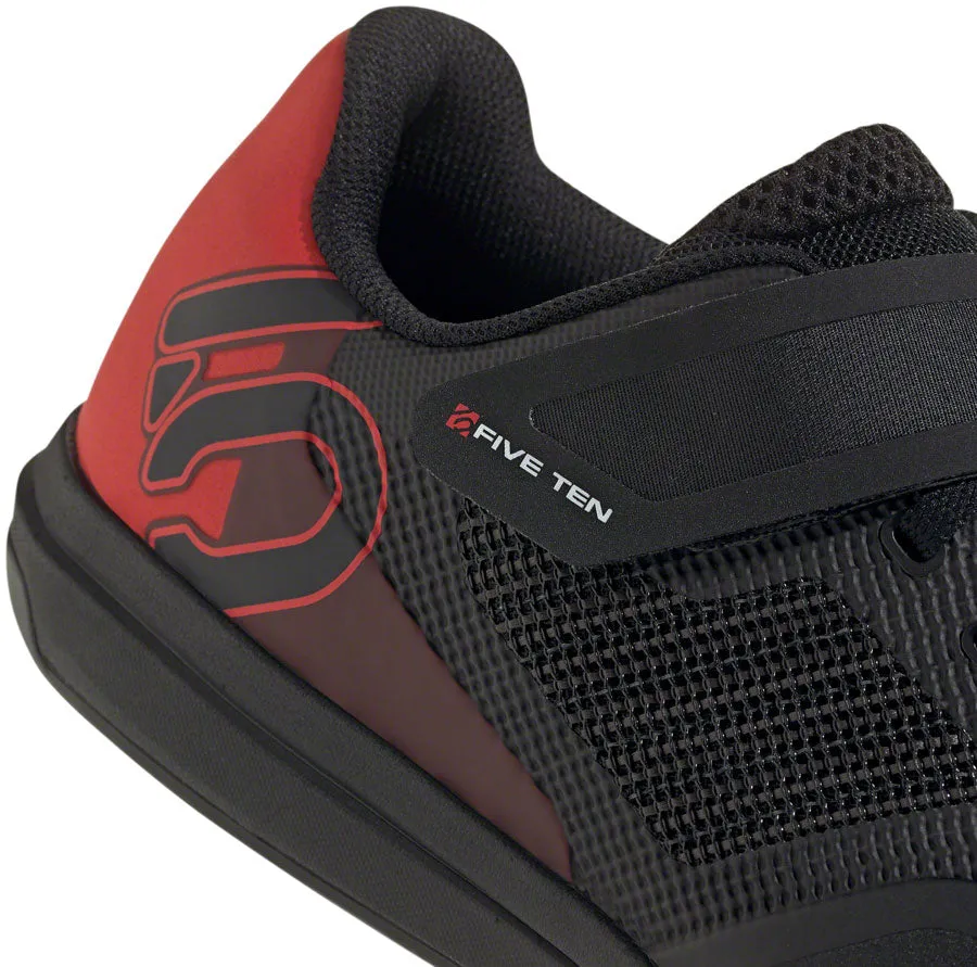 Five Ten Hellcat Pro Mountain Clipless Shoes - Mens Core BLK/Core BLK/Red 12