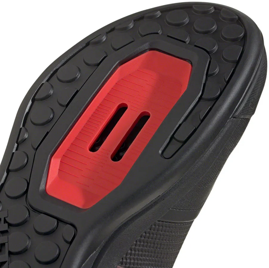 Five Ten Hellcat Pro Mountain Clipless Shoes - Mens Core BLK/Core BLK/Red 12