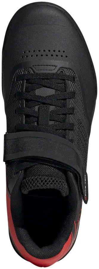 Five Ten Hellcat Pro Mountain Clipless Shoes - Mens Core BLK/Core BLK/Red 12