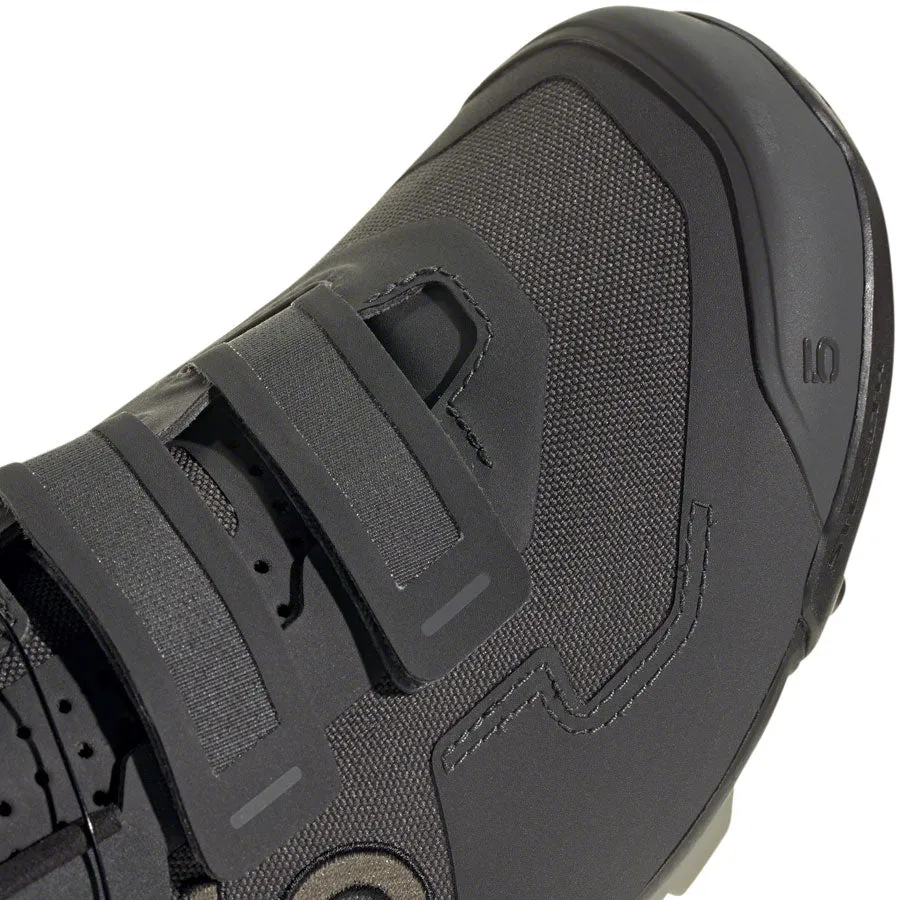 Five Ten Kestrel BOA Mountain Clipless Shoes - Mens Gray Six/Silver Pebble/Olive Strata 12
