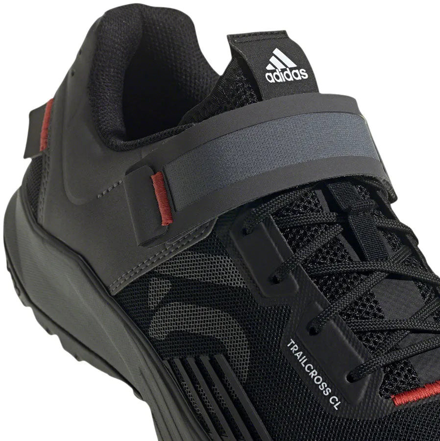 Five Ten Trailcross Mountain Clipless Shoes - Mens Core BLK/Gray Three/Red 12