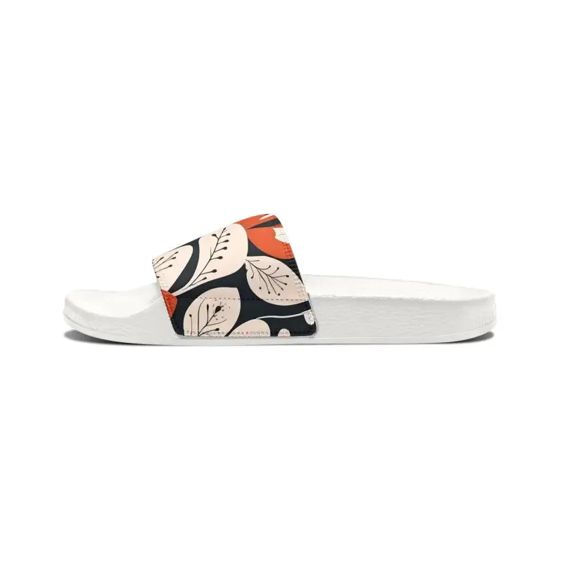 Floral Youth Sandals Removable Polyurethane Outsoles
