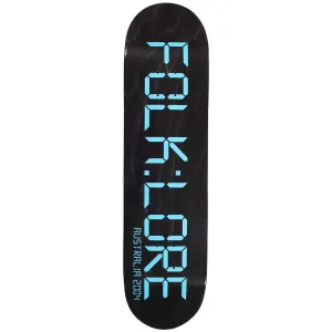 Folklore - Clock Blue 8.375 Skateboard Deck