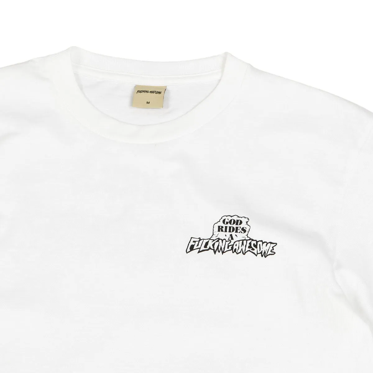 Fucking Awesome - God Rides FA Tee White