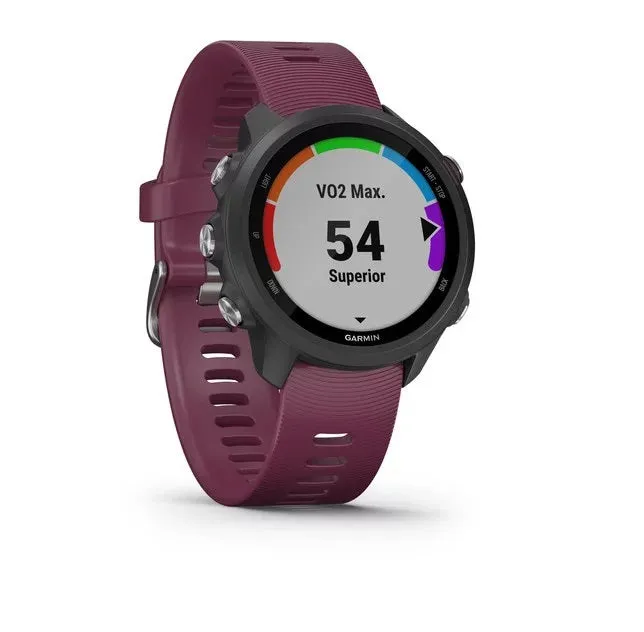 Garmin Forerunner 245 GPS Running Smartwatch with Included Power Pack Bundle
