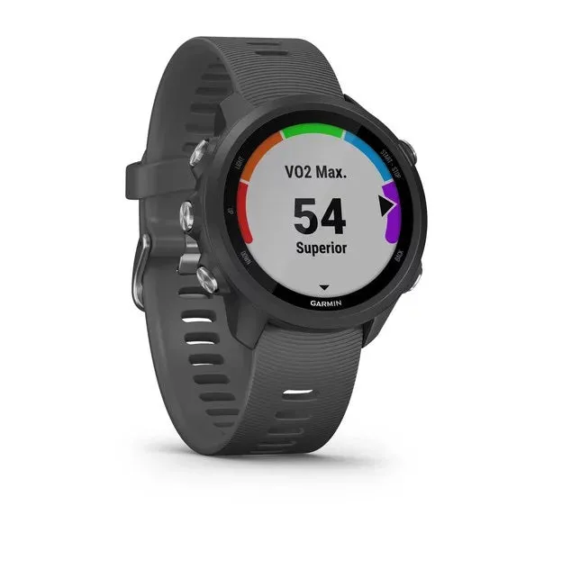 Garmin Forerunner 245 GPS Running Smartwatch with Included Power Pack Bundle