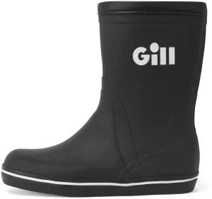 Gill Short Cruising Yachting Junior Boots - Black