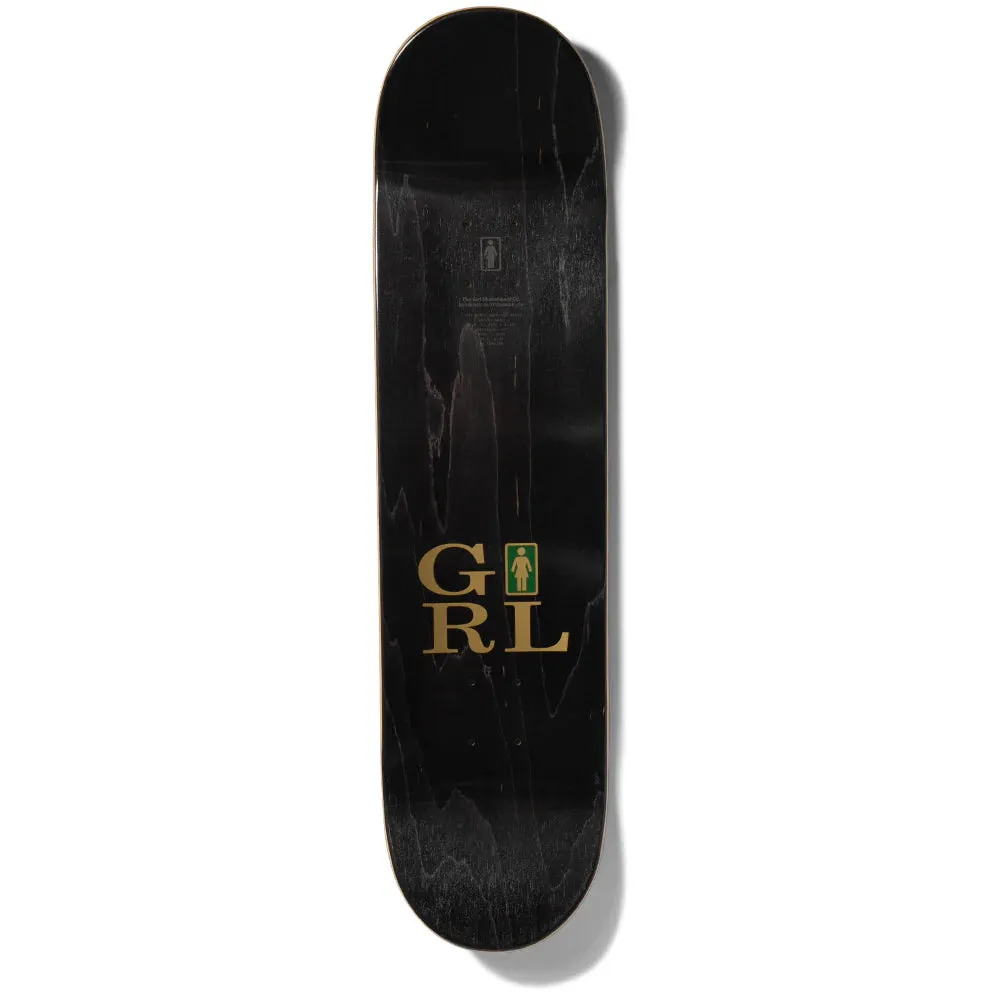 Girl Skateboards Rowan Davis Serif Skateboard Deck