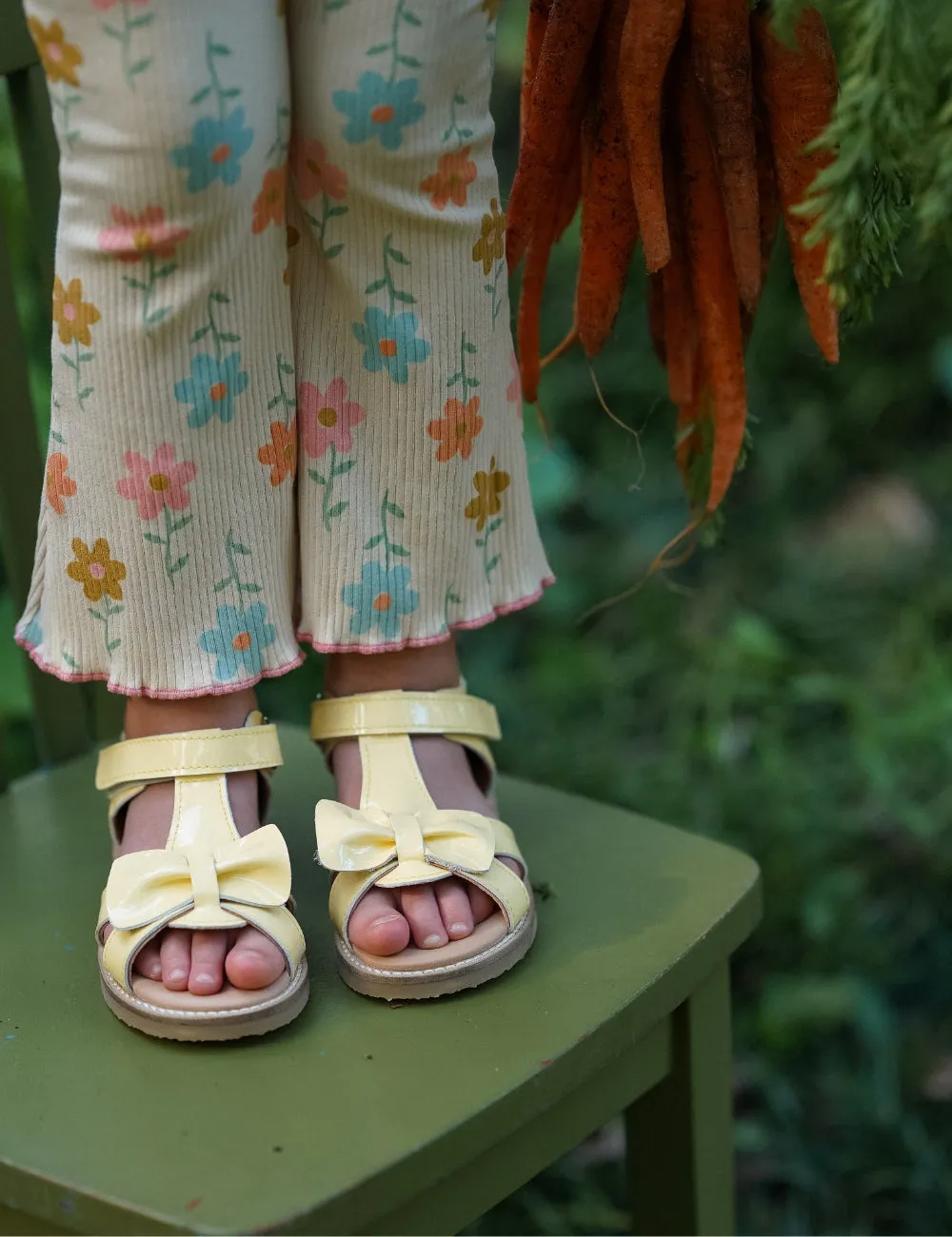 Gry Sandal - Butter Patent