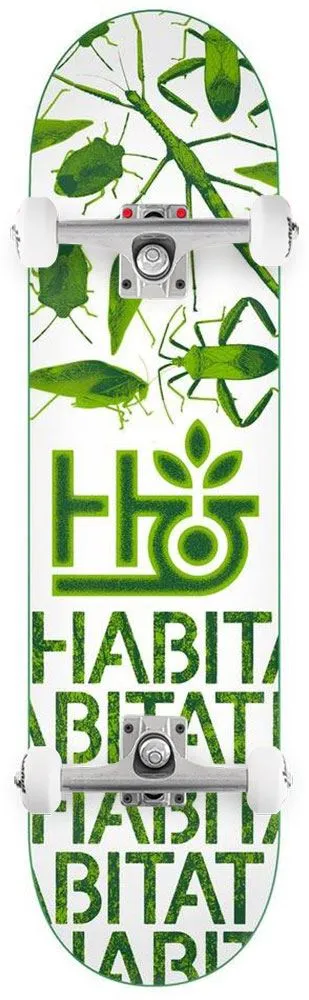 Habitat Insecta Green Complete Skateboard - 7.75"