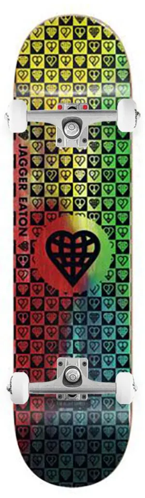 Heart Supply Jagger Eaton Trinity TieDye Veneer Impact Light s x Venom Custom Complete Skateboard - 8.0"