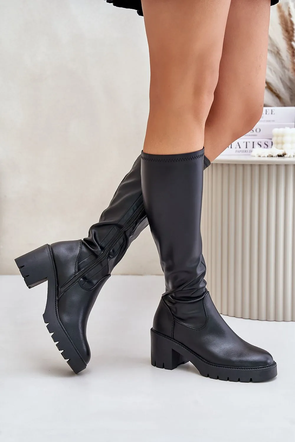 Heel boots