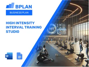 High Intensity Interval Training Studio Business Plan