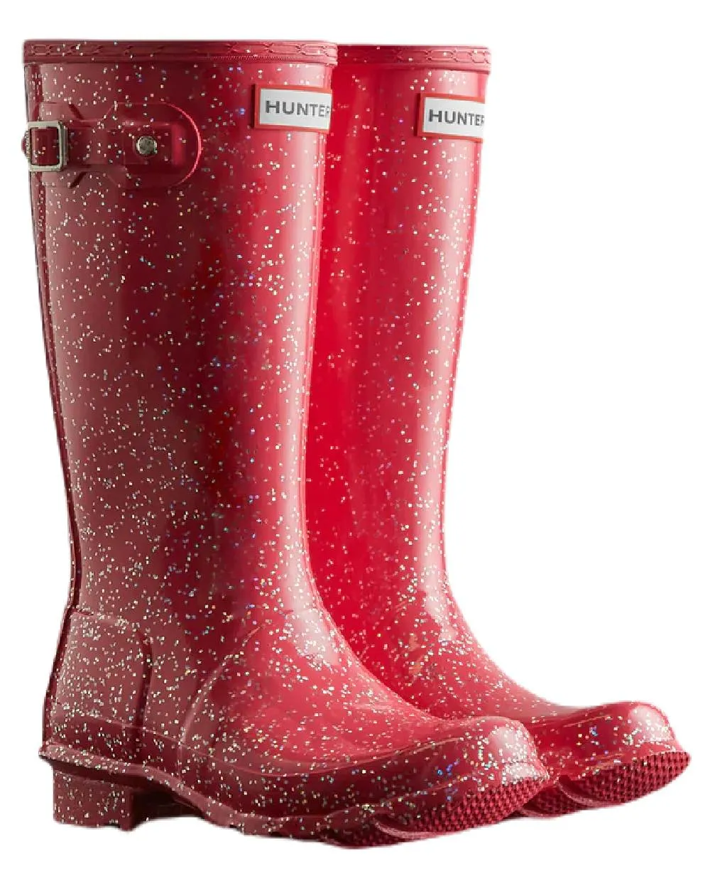 Hunter Big Kids Giant Glitter Wellington Boots