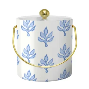 Ice Bucket- Flora Blue