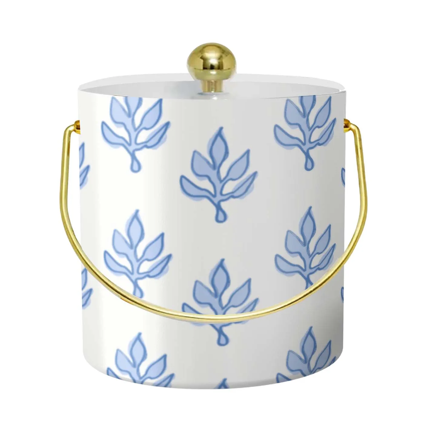 Ice Bucket- Flora Blue
