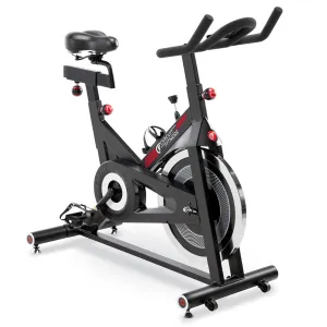 Indoor Cycling Bike with 30 lbs Flywheel & Bluetooth | Circuit Fitness AMZ-948BK-BT Exercise Bike - Retired