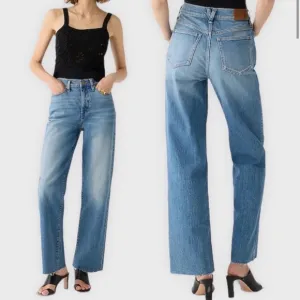 J. CREW High Waist Full-length slim wide leg jeans Womens Size 30 preppy classic