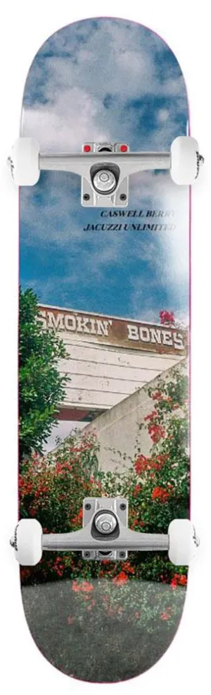 Jacuzzi Unlimited Caswell Berry Smokin' Bones Ex7 Multi x Venom Custom Complete Skateboard - 8.25"