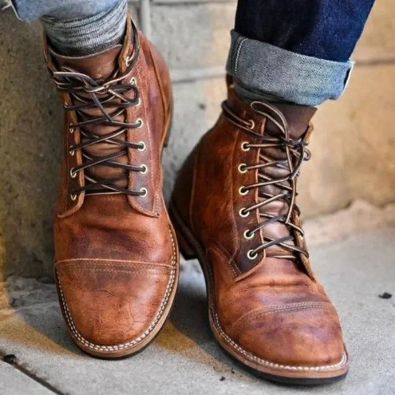 Jason™ | Leather boots