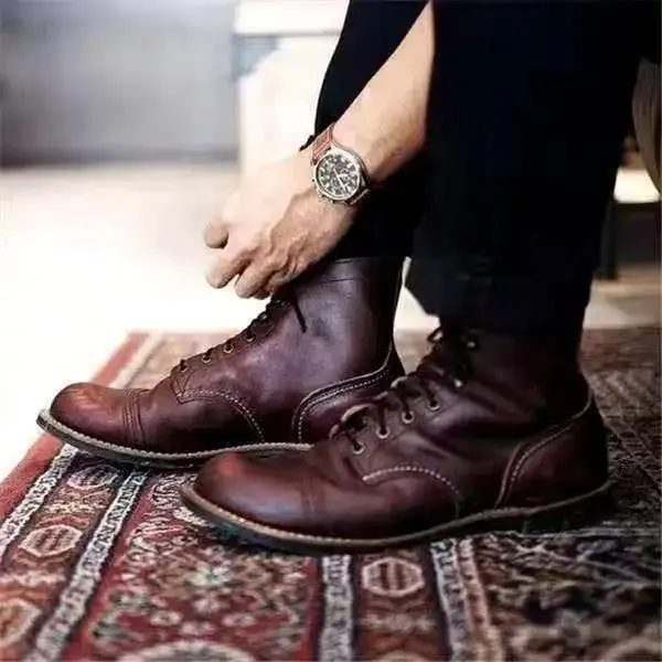 Jason™ | Leather boots