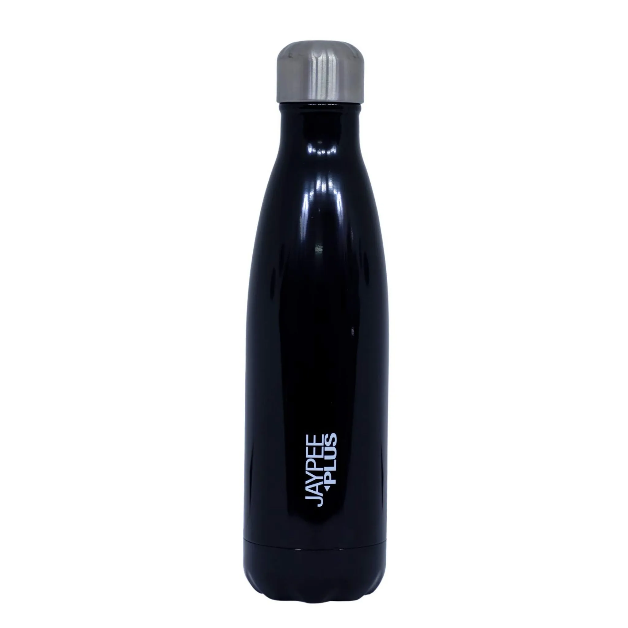 Jaypee Plus Alpha 500 Stainless Steel Water Bottle, 500 ml, Black