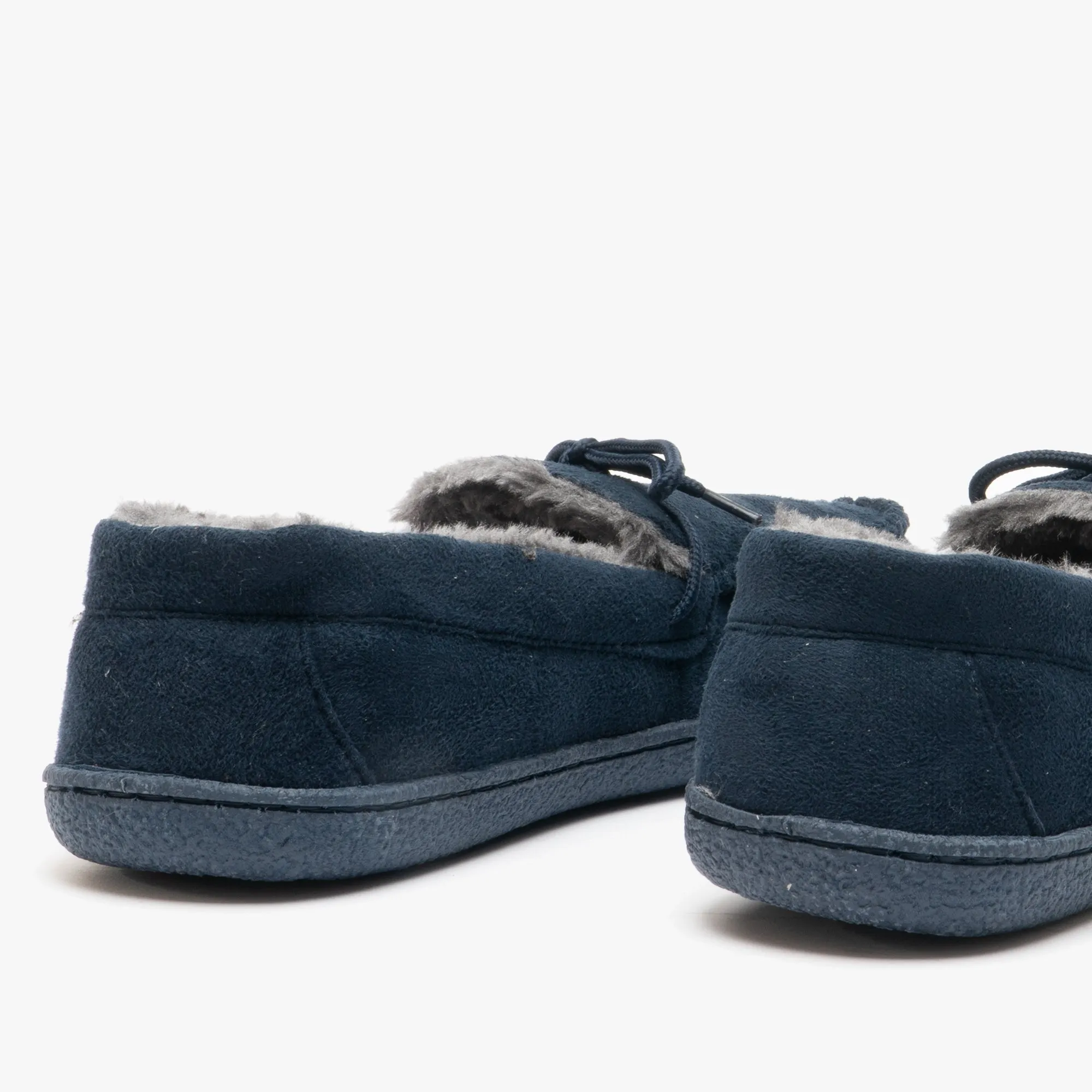 Jo & Joe MALCOLM Mens Moccasin Slippers Navy