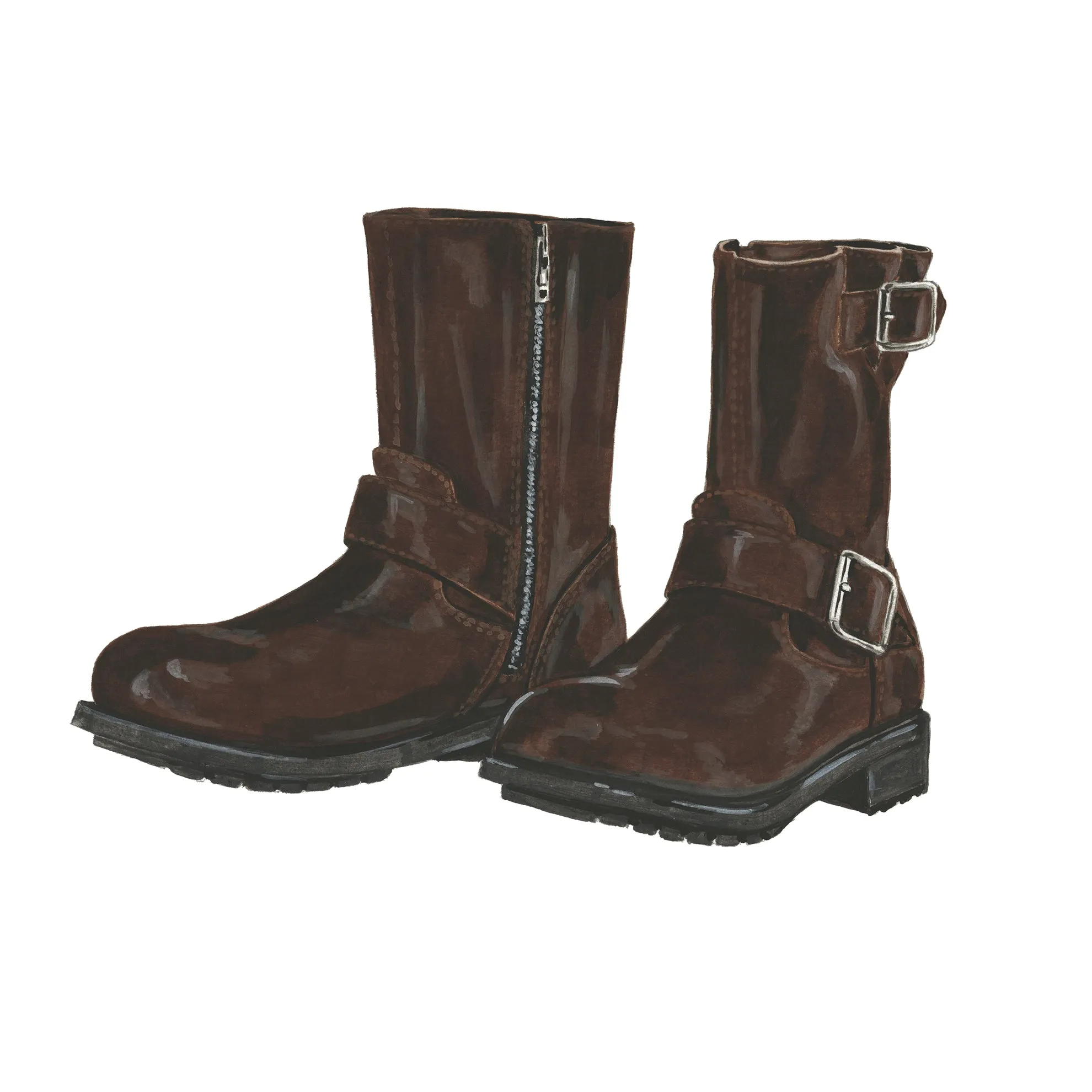 Juneau Biker Boots