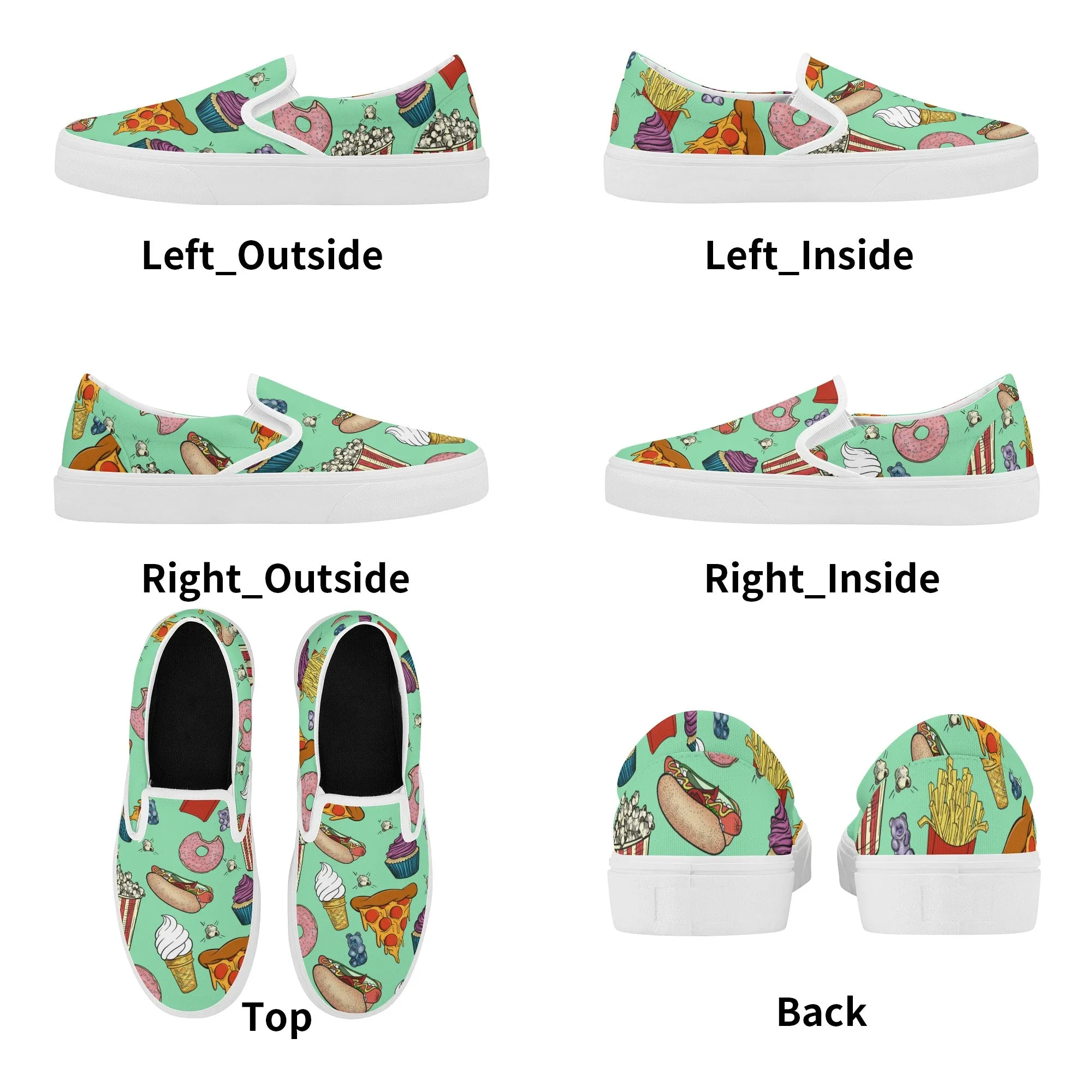 Junk Food Junky Slip On Shoes