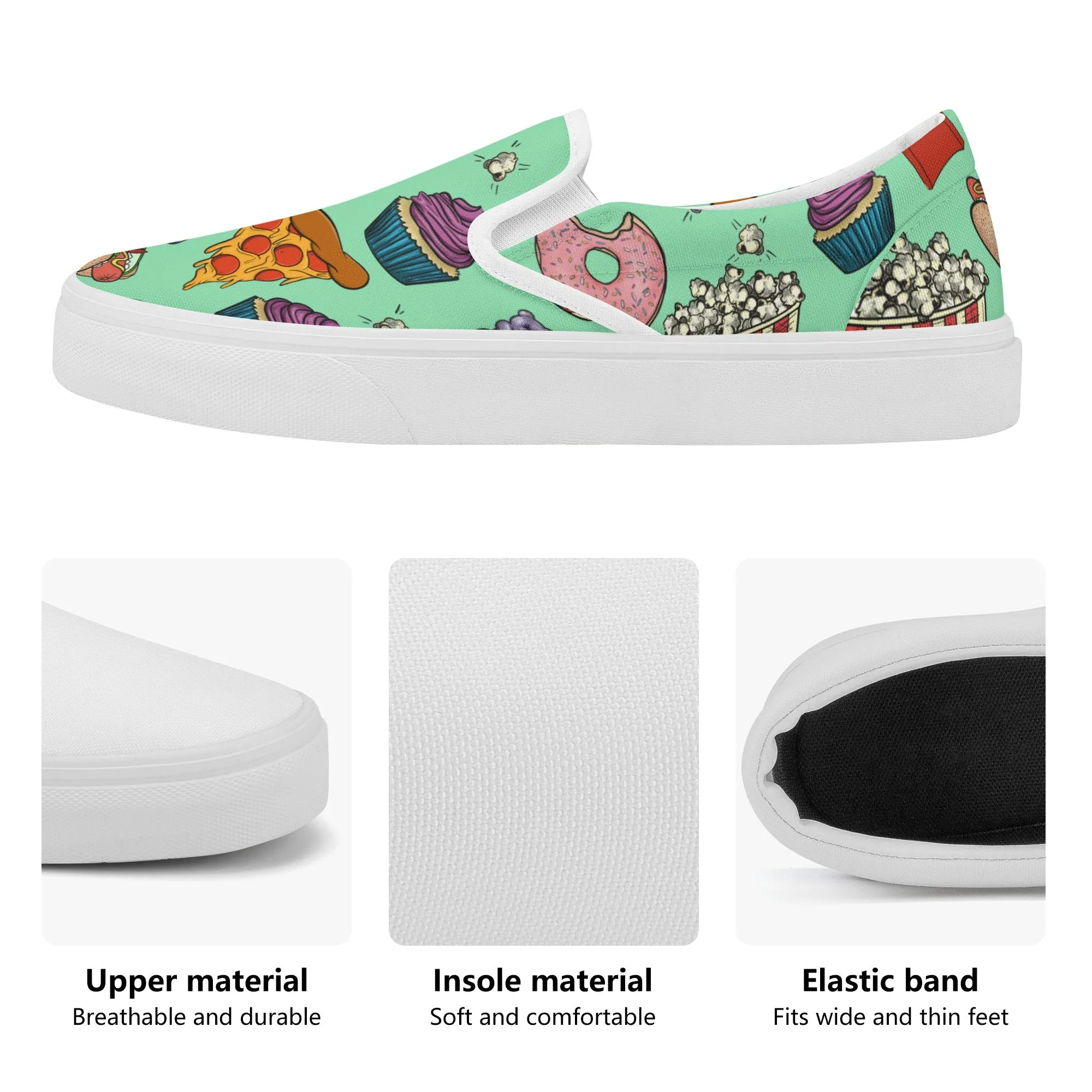 Junk Food Junky Slip On Shoes