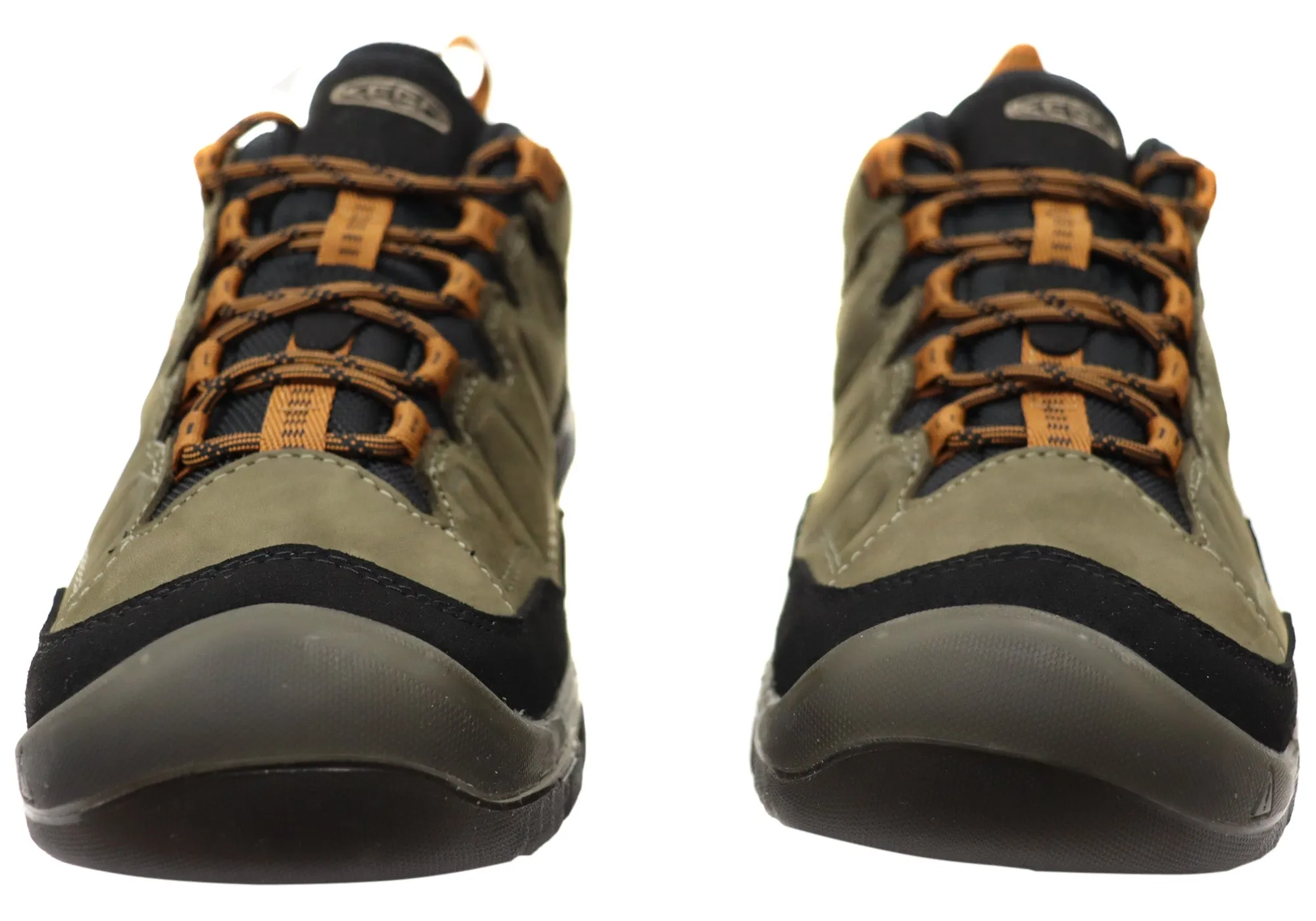 Keen Mens Comfortable Targhee IV Waterproof Wide Fit Hiking Shoes