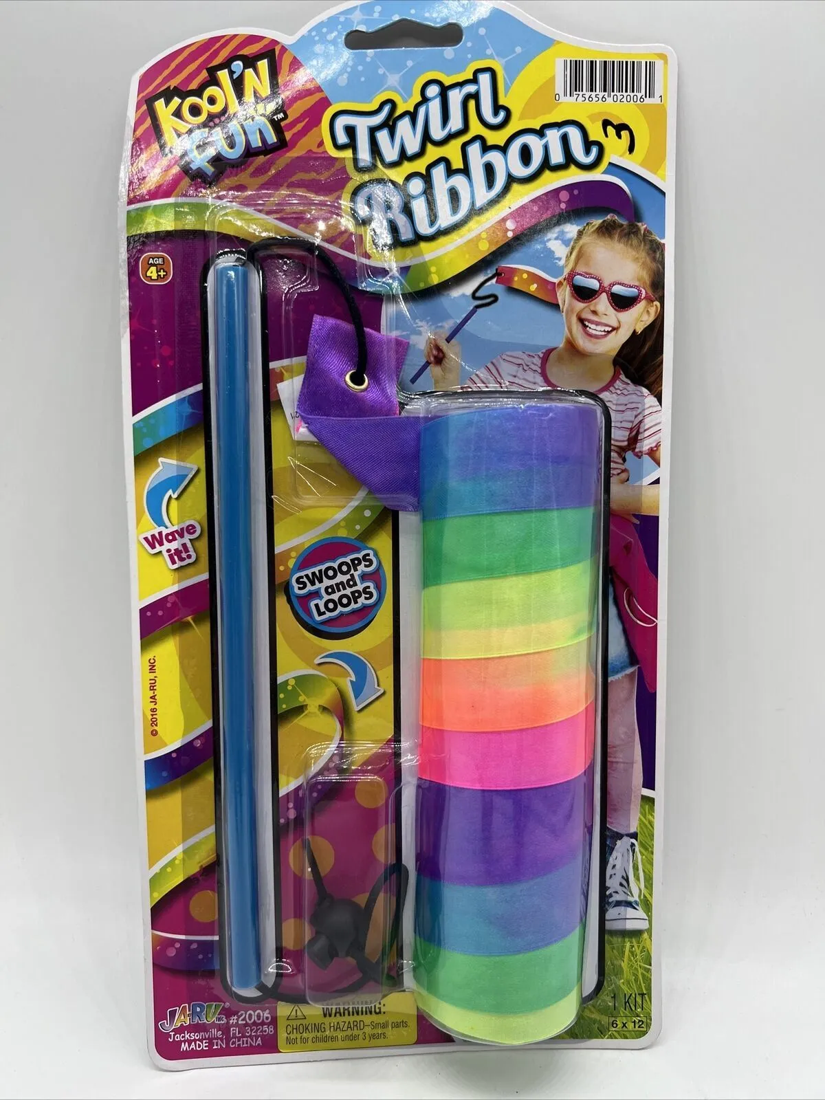 Kool'N Fun Outdoor Twirl Ribbon Streamer Swoops Loops Toy Baton￼ COMBINE SHIP