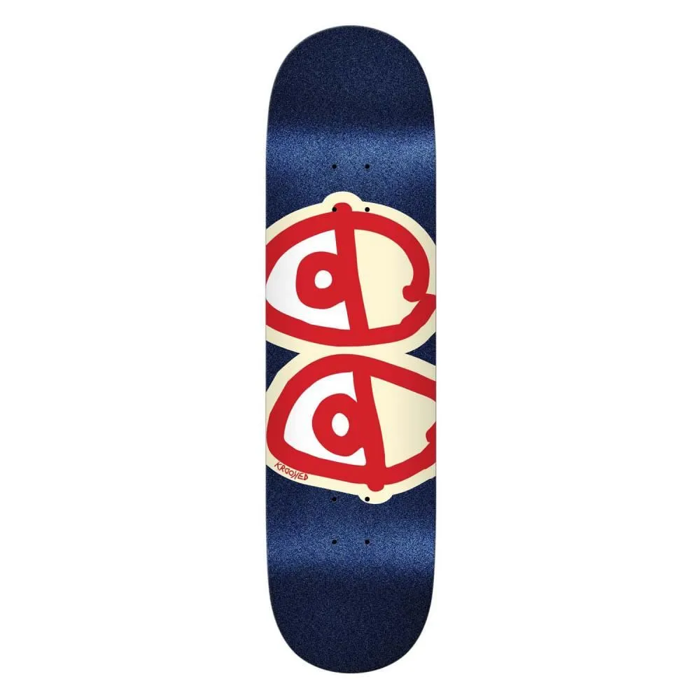 Krooked Eyes Glitter Fleck x Venom Custom Complete Skateboard - 8.5"