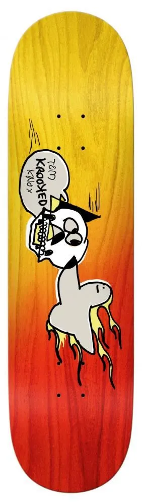 Krooked Knox Burn Bird x Venom Custom Complete Skateboard - 8.25"