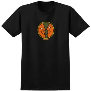 Krooked - Moonsmile Round Tee Black