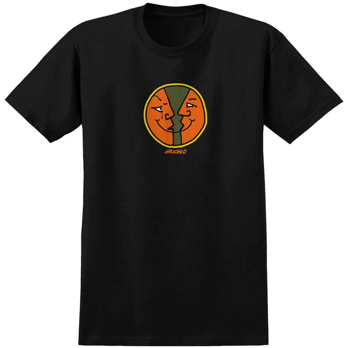 Krooked - Moonsmile Round Tee Black