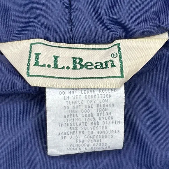 L. L. Bean Anorak insulated