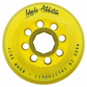 Labeda Addiction Roller Hockey Wheels - Yellow (76A)