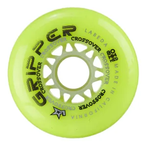Labeda Gripper Roller Hockey Wheels - Yellow (80A)